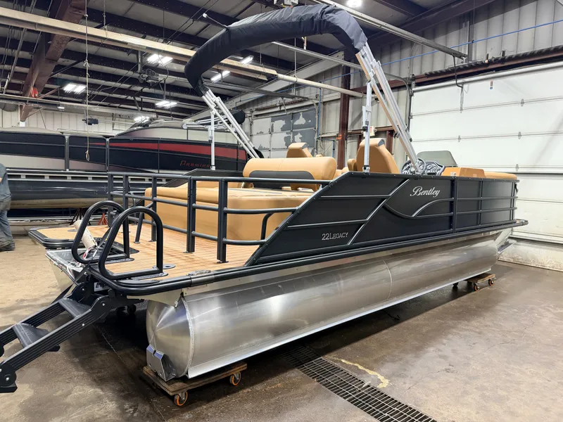 Slide: The Image of Bentley Pontoons Legacy 220 Swingback Pontoon $38995 2026 - 45