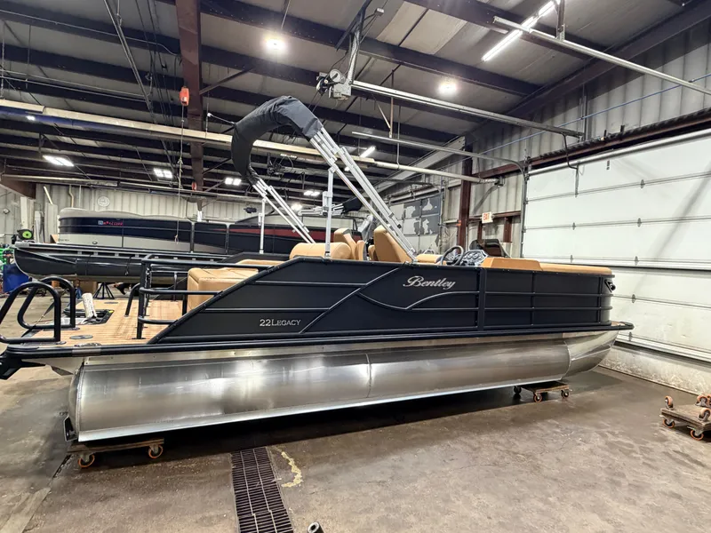 Slide: The Image of Bentley Pontoons Legacy 220 Swingback Pontoon $38995 2026 - 46