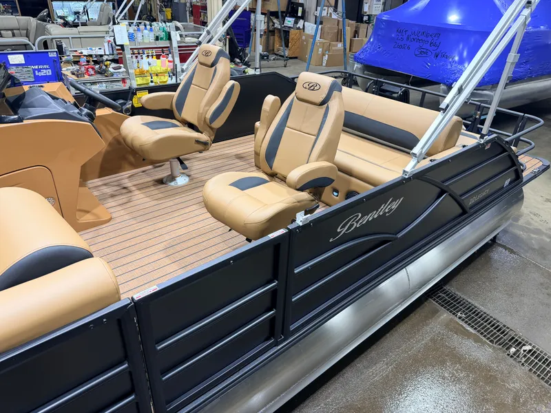 Slide: The Image of Bentley Pontoons Legacy 220 Swingback Pontoon $38995 2026 - 5