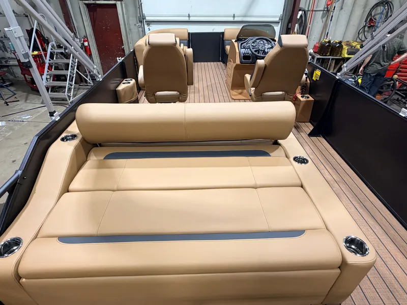 Slide: The Image of Bentley Pontoons Legacy 220 Swingback Pontoon $38995 2026 - 7