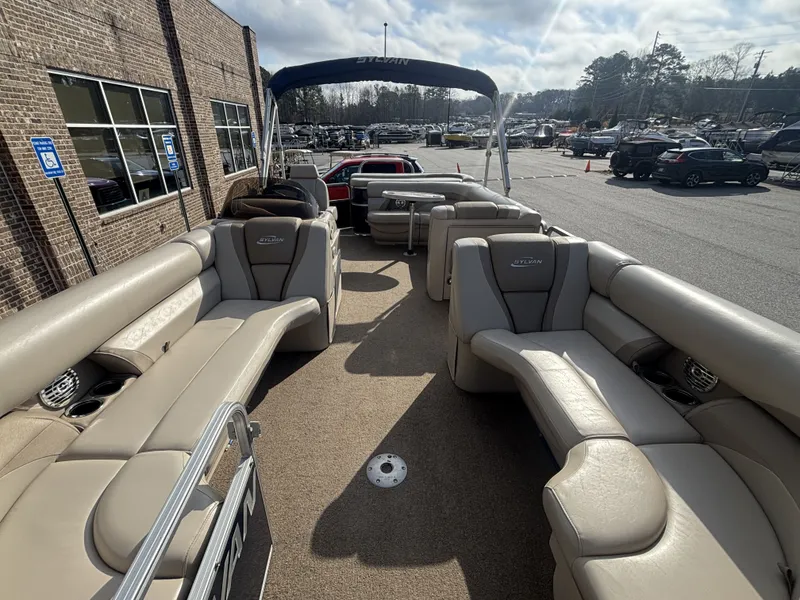 Slide: The Image of Sylvan 8522 Mirage Cruise w/Suzuki 115HP Engine and Trailer 2012 - 31