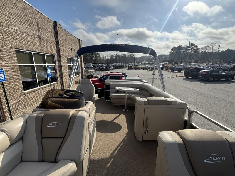 Slide: The Image of Sylvan 8522 Mirage Cruise w/Suzuki 115HP Engine and Trailer 2012 - 9