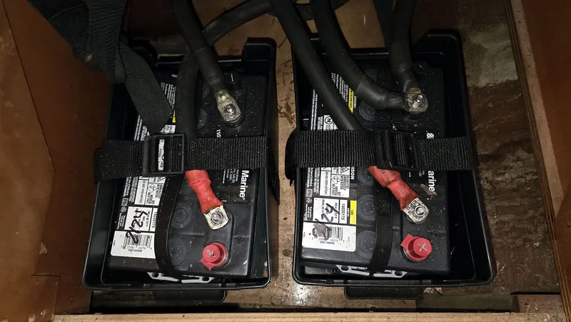 Slide: The Image of Main Engine Start Battery Bank - 53