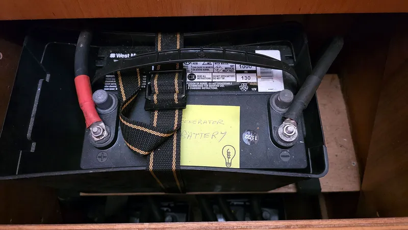 Slide: The Image of Generator Start Battery - 55