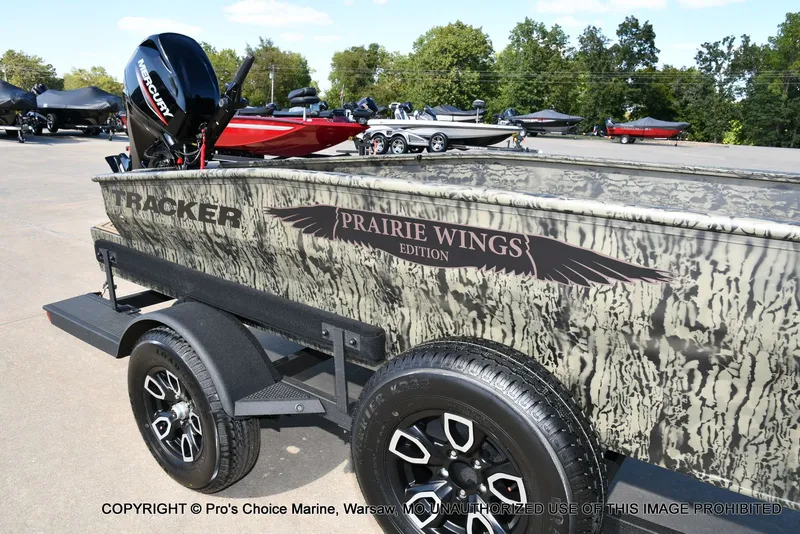 Slide: The Image of Tracker Grizzly 1650 T Prairie Wings Edition w/50HP Mercury Tiller 2026 - 3