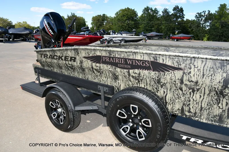 Slide: The Image of Tracker Grizzly 1650 T Prairie Wings Edition w/50HP Mercury Tiller 2026 - 50