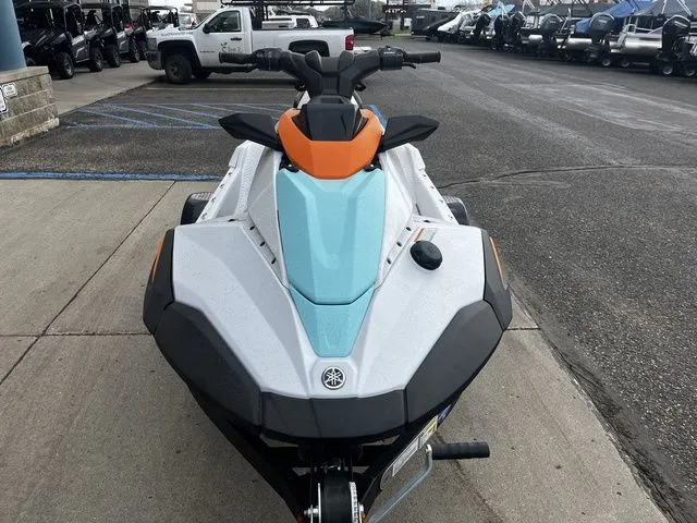 Slide: The Image of 2026 Yamaha WaveRunner JetBlaster displayed in a parking lot. - 4