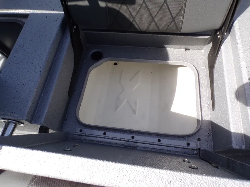 Slide: The Image of Interior of Xpress H22B Bay boat, model year 2026. - 12