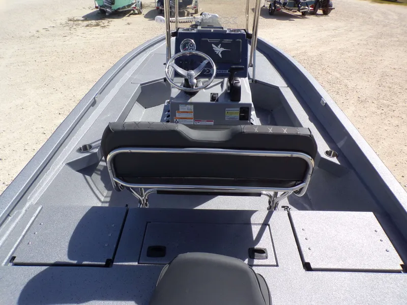 Slide: The Image of Interior view of Xpress H22B Bay boat, model year 2026. - 13
