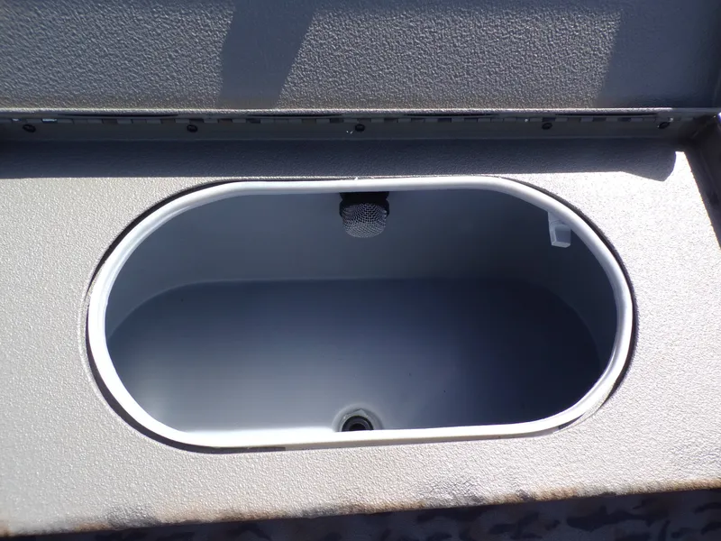 Slide: The Image of Interior view of Xpress X18DB 2026 boat compartment. - 19