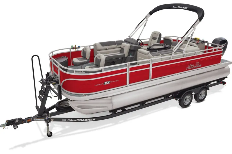 Slide: The Image of Sun Tracker Fishin' Barge 22 DLX 2026 - 6