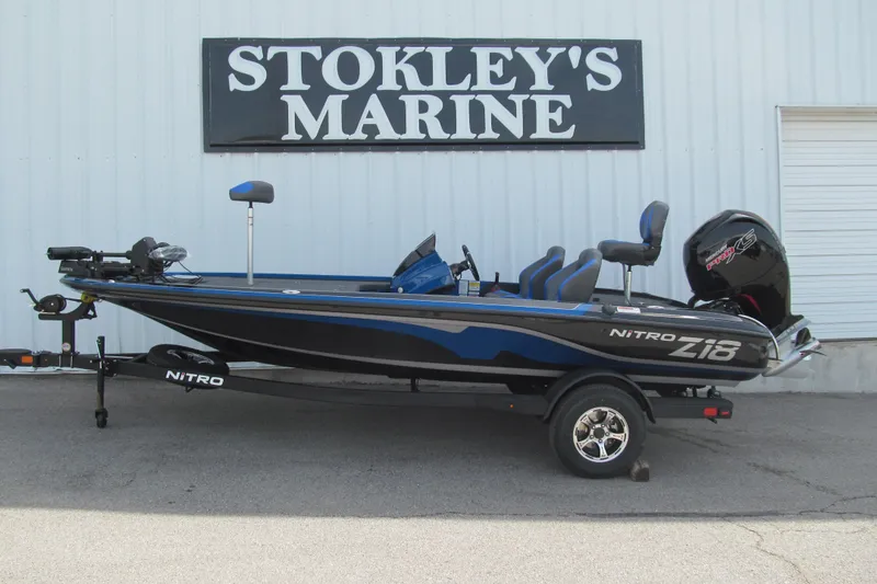 The Image of 2026 Nitro Z18 Pro boat at Stokley's Marine dealership. - 92