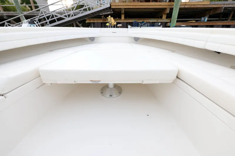 Slide: The Image of Interior view of Regulator 34SS boat, year 2018. - 31