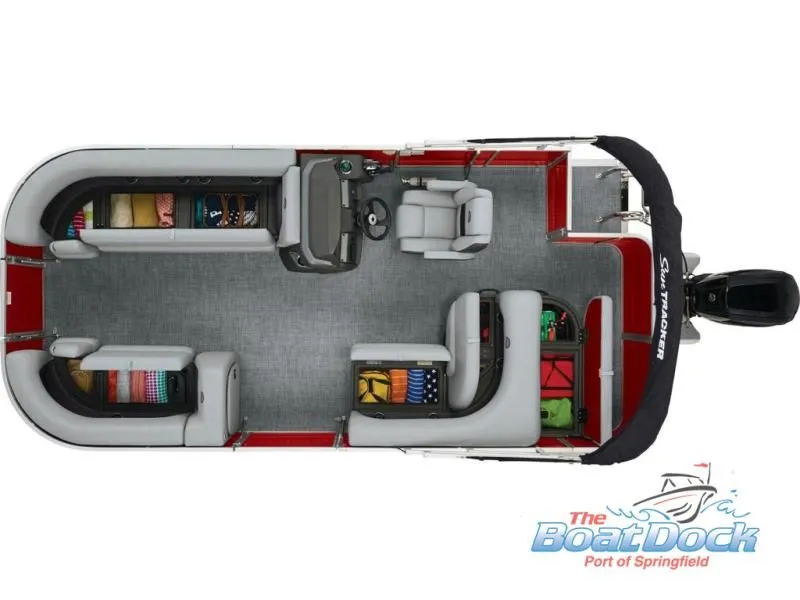 Slide: The Image of Party Barge 18 DLX 2026 - 49