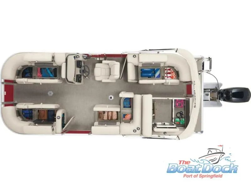 Slide: The Image of Party Barge 22 RF DLX 2025 - 36