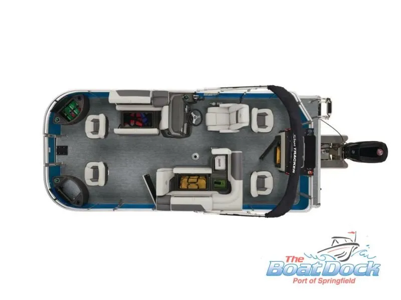 Slide: The Image of Fishin' Barge 20 DLX 2026 - 32