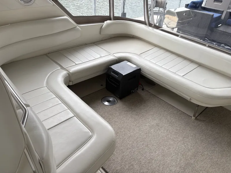 Slide: The Image of Interior of a 1995 Sea Ray Sundancer 370 yacht. - 13