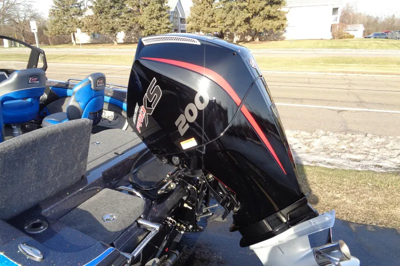 Slide: The Image of 2026 Ranger 1880MS Angler boat with powerful 200HP Pro XS engine. - 17