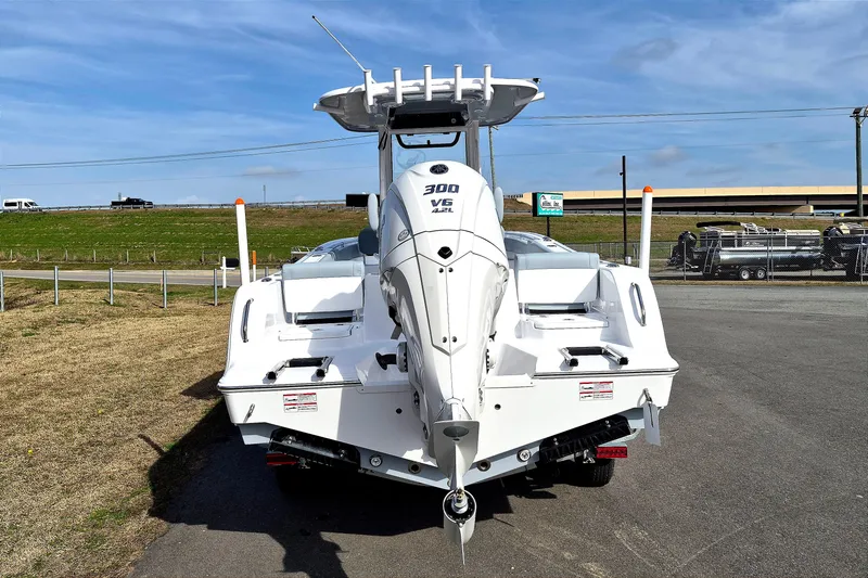 Slide: The Image of 2026 Sportsman Heritage 231 Center Console with 300 HP outboard motor. - 3