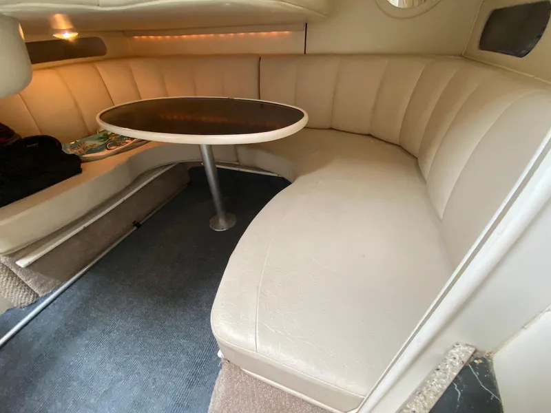 Slide: The Image of Interior of a 2000 Rinker Fiesta Vee 310 yacht. - 18