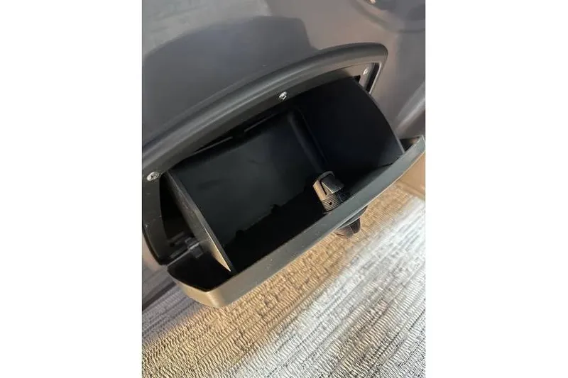 Slide: The Image of Storage compartment in 2026 Bennington 22 SSR Quad Bench boat, showcasing interior design. - 27