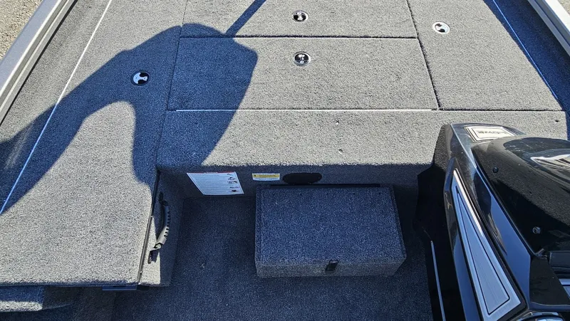 Slide: The Image of Interior view of Lowe Stinger 175C boat, model 2026. - 21