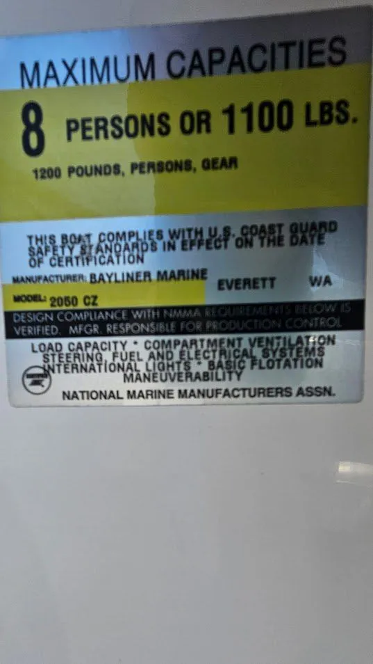 Slide: The Image of Bayliner Capri 2050SS 1998 - 24