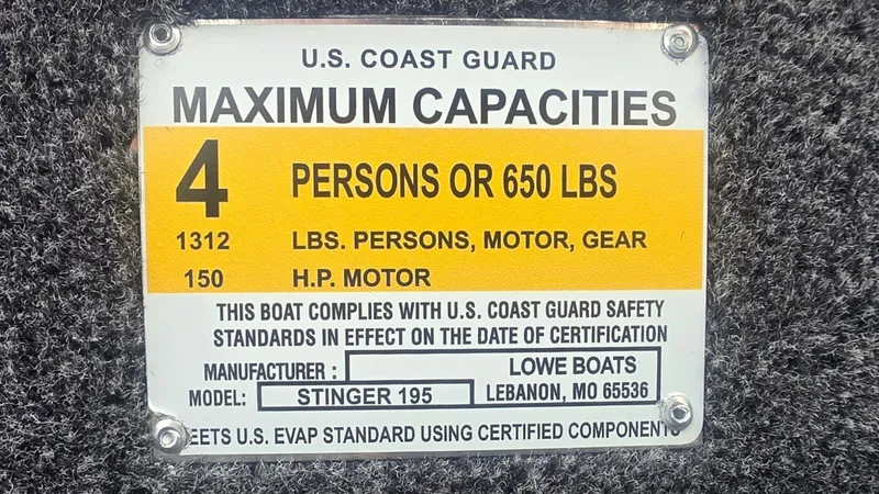 Slide: The Image of Lowe Stinger 195C 2026 - 27