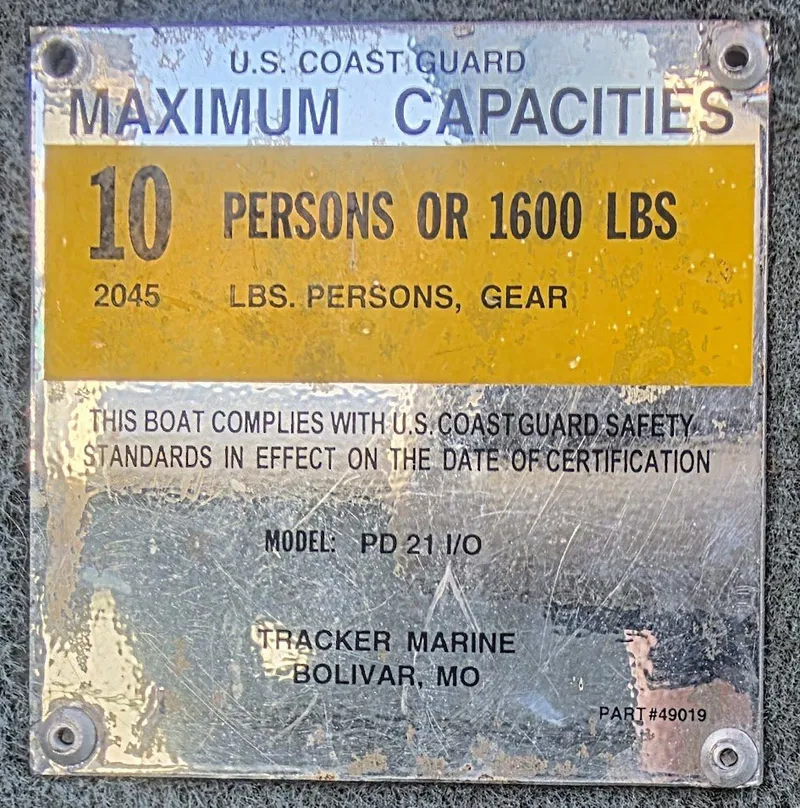 Slide: The Image of Tracker Party Deck 21 2001 - 32