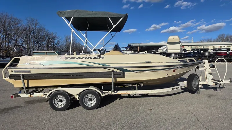 Slide: The Image of Tracker Party Deck 21 2001 - 4