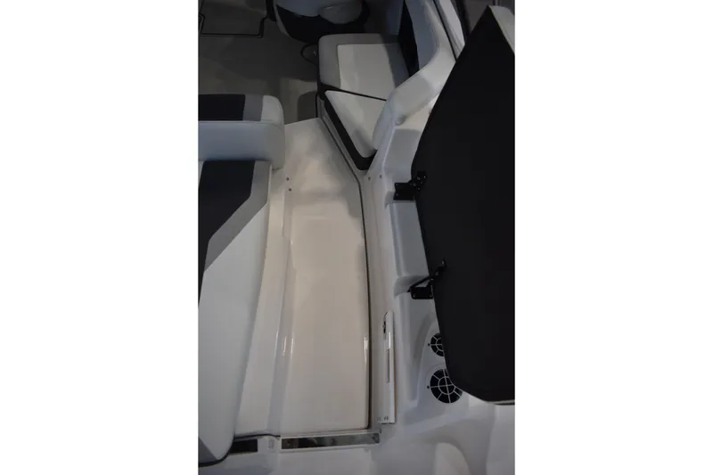 Slide: The Image of Interior seating of 2026 Regal 2000 ES boat, featuring sleek design and modern upholstery. - 6