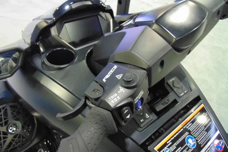 Slide: The Image of 2026 Yamaha WaveRunner FX Limited SVHO dashboard with advanced controls and display. - 7