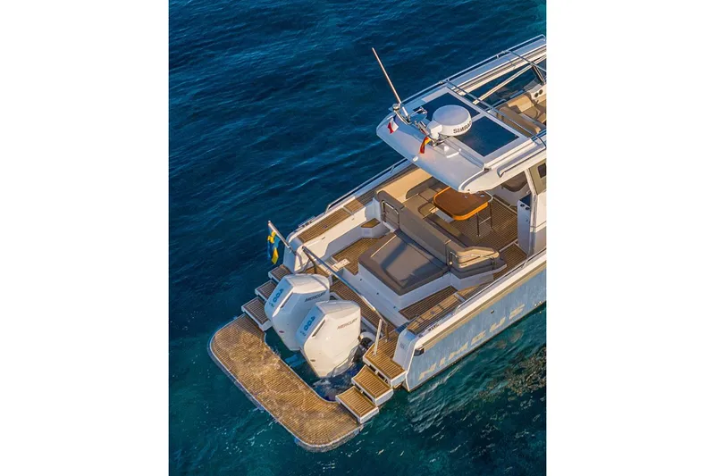 Slide: The Image of Manufacturer Provided Image: Nimbus Weekender 11 Yacht 2026 on open sea. - 7