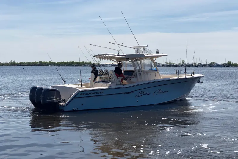 The Image of 2016 Grady-White Canyon 336 boat on water, equipped with Yamaha engines. - 0
