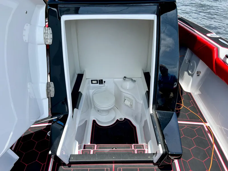 Slide: The Image of Interior of 2020 Statement 380 Open with toilet. - 31