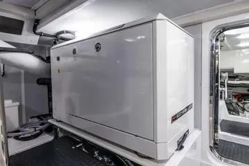 Slide: The Image of 2024 Northwest 55 interior showcasing sleek, modern design and advanced equipment. - 99