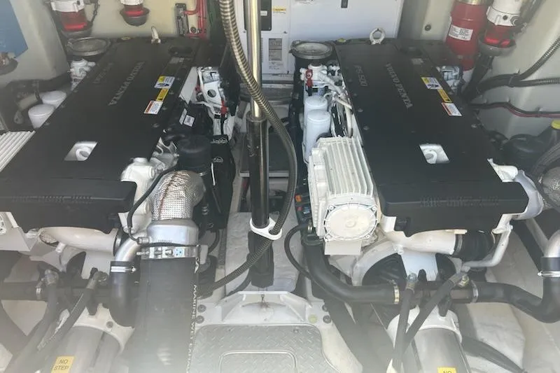 Slide: The Image of Engine room of 2018 Formula 40 Performance Cruiser with dual Volvo Penta engines. - 30