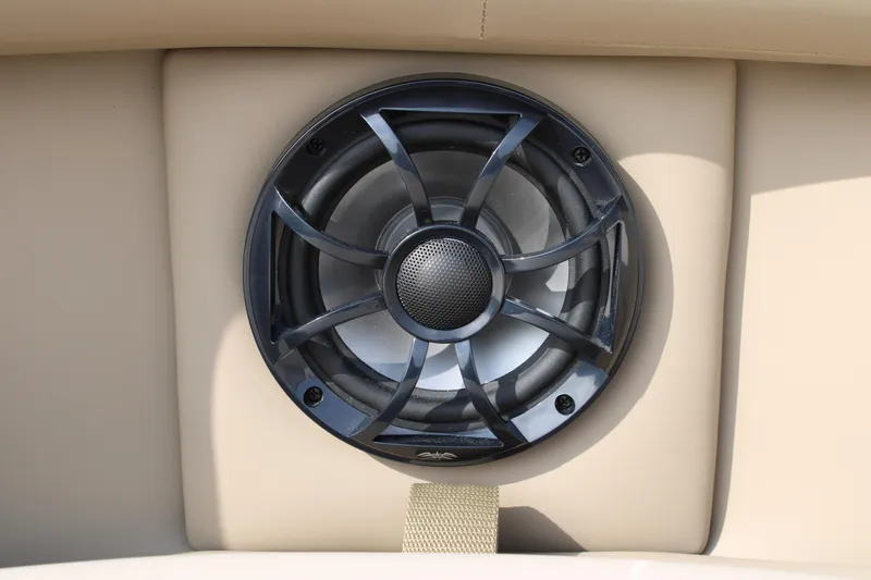 Slide: The Image of Speaker on 2026 Premier 200 Sunscape RF - CL boat, beige interior. - 10
