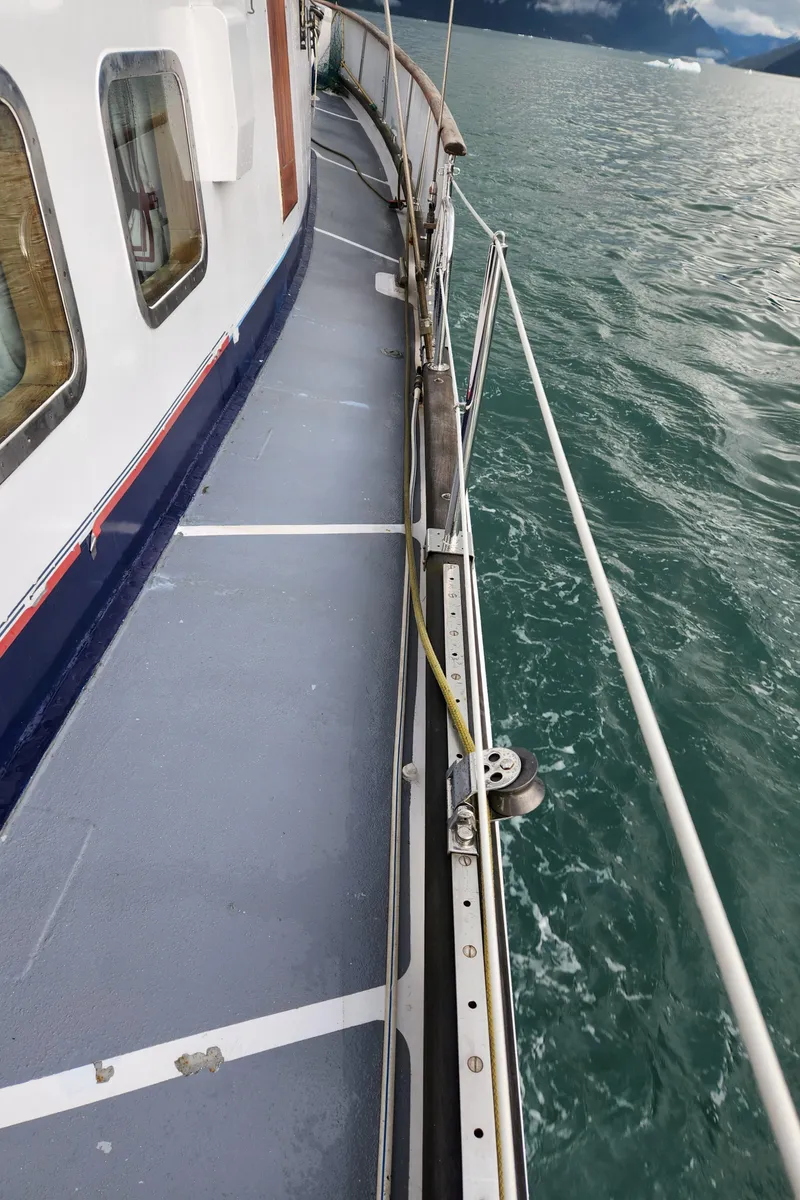 Slide: The Image of Thackwray Custom Pilothouse Motorsailer 1983 - 59