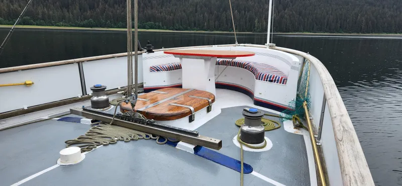 Slide: The Image of Thackwray Custom Pilothouse Motorsailer 1983 - 61