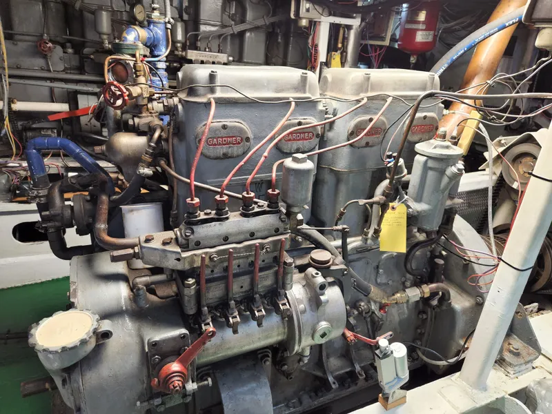 Slide: The Image of Thackwray Custom Pilothouse Motorsailer 1983 - 65