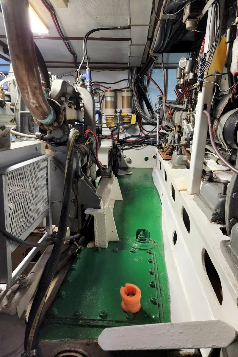 Slide: The Image of Thackwray Custom Pilothouse Motorsailer 1983 - 67