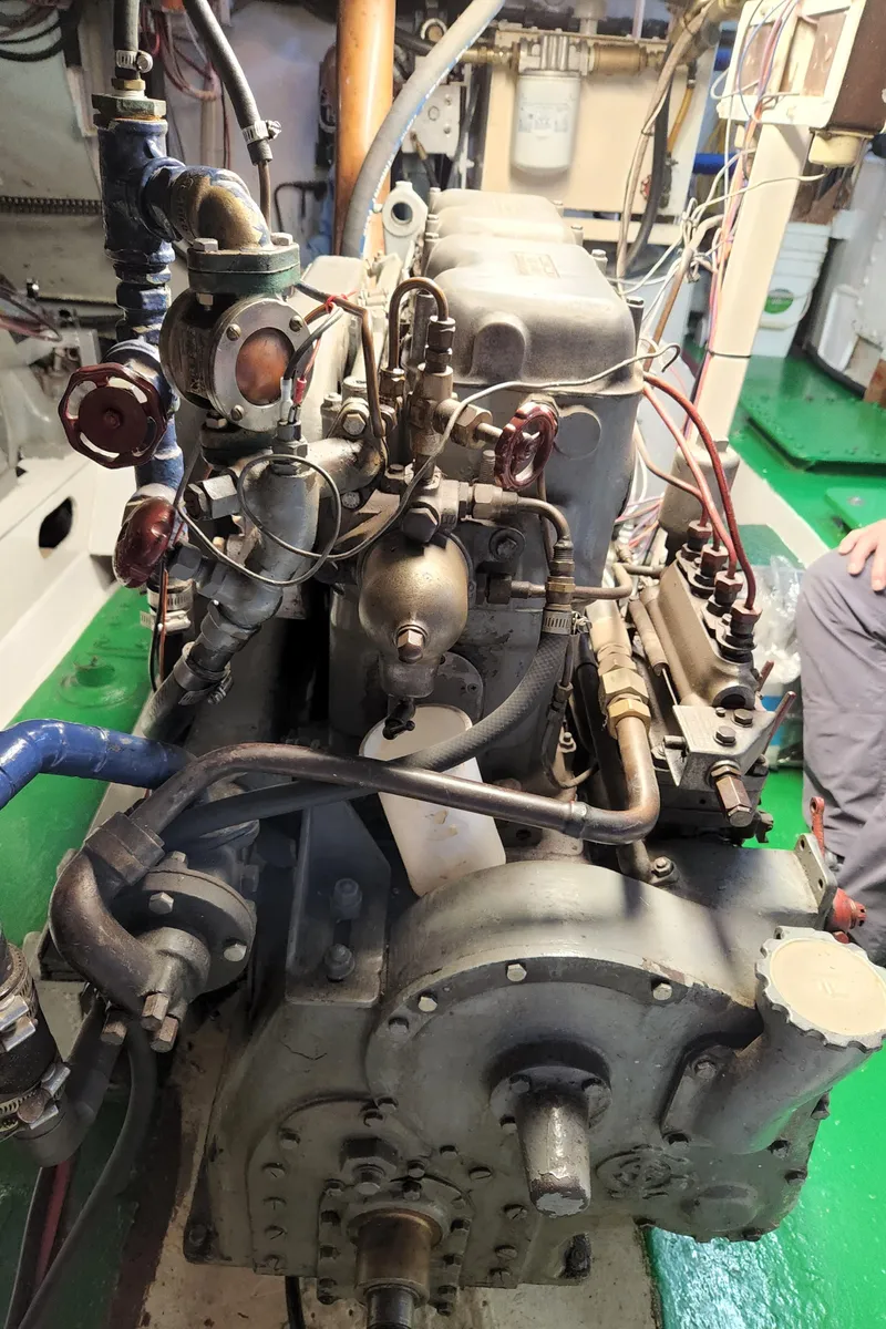 Slide: The Image of Thackwray Custom Pilothouse Motorsailer 1983 - 68