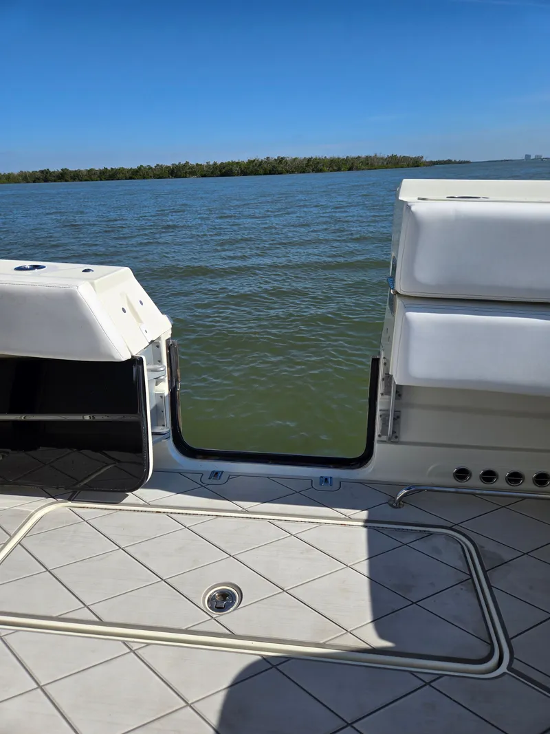 Slide: The Image of View from 2018 HCB 42 Siesta overlooking water. - 28