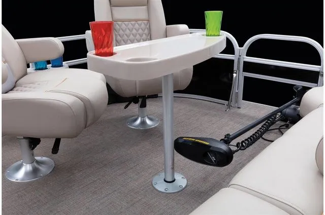 Slide: The Image of Interior of 2022 Ranger 223FC with table and seating. - 21
