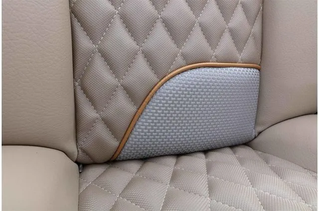 Slide: The Image of Close-up of upholstered seat in 2022 Ranger 223FC. - 27