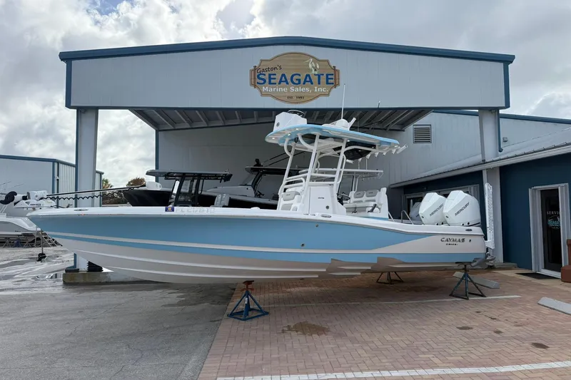 The Image of 2022 Caymas 28 HB Twin boat displayed at Gaston's Seagate Marine Sales. - 0