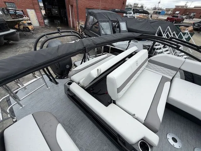 Slide: The Image of Interior of 2026 Godfrey Monaco 235 SFL pontoon boat. - 10