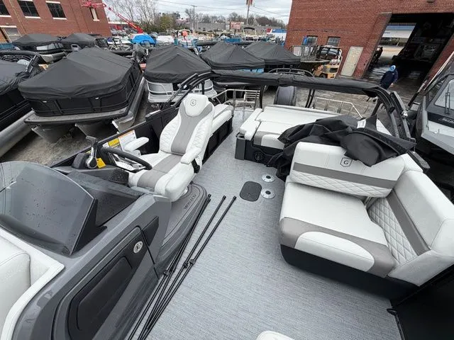 Slide: The Image of Interior of 2026 Godfrey Monaco 235 SFL pontoon boat. - 13