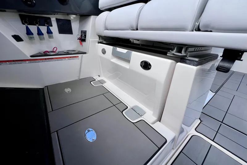 Slide: The Image of Manufacturer Provided Image: 2023 Aviara AV36 OB luxury boat with triple Mercury outboard engines. - 88